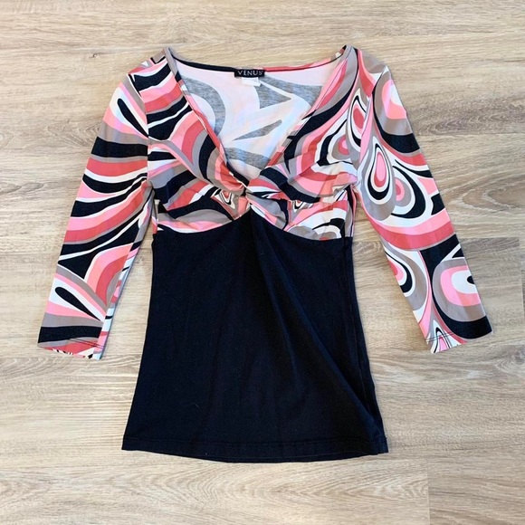 Vintage retro Y2K 90s groovy top - Picture 1 of 3